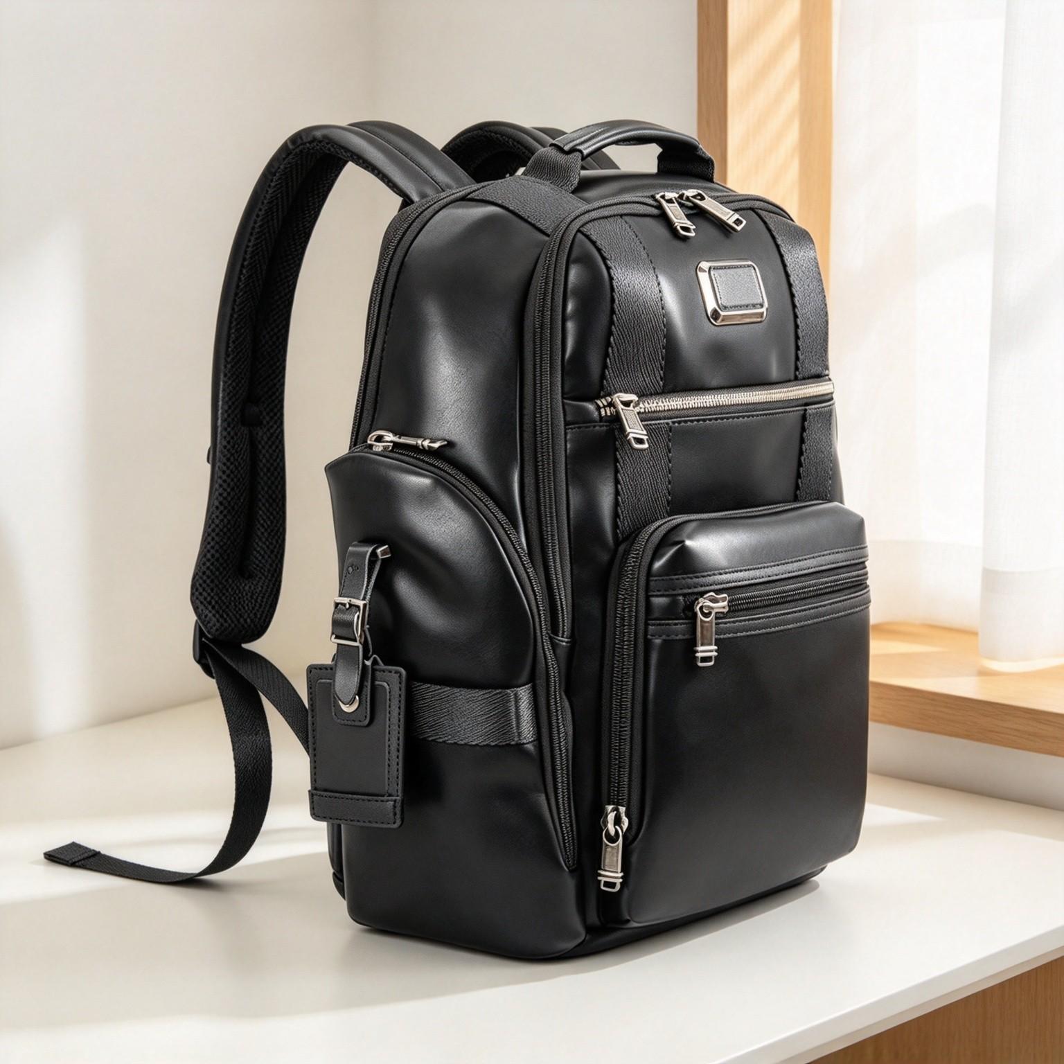 Laptops - Zaino da uomo in pelle, ideale