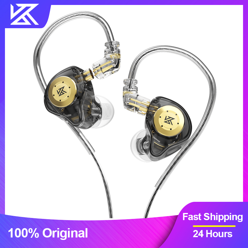 Type C Wired Earphones With Mic - KZ EDX Pro Auricolari Dinamici In