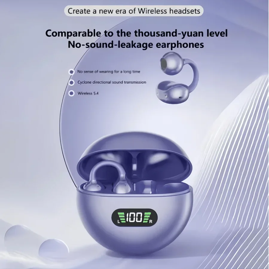 Auricolari Bluetooth TWS, cuff - Anc Wireless Over Ear Headphones recensione e prezzo