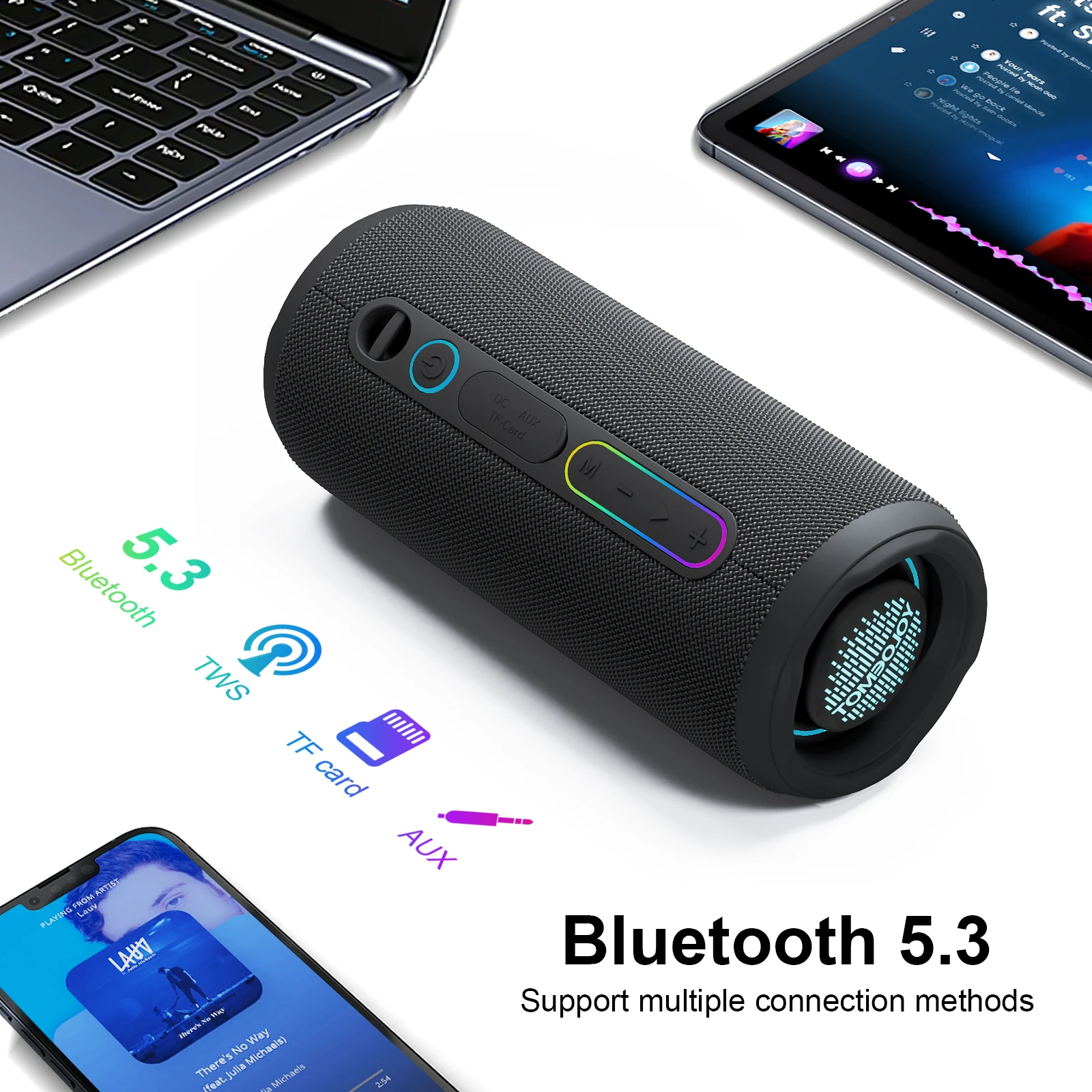 Altoparlanti Bluetooth YOLOEMO - Portable Bluetooth Speaker Waterproof Ipx7 recensione e prezzo